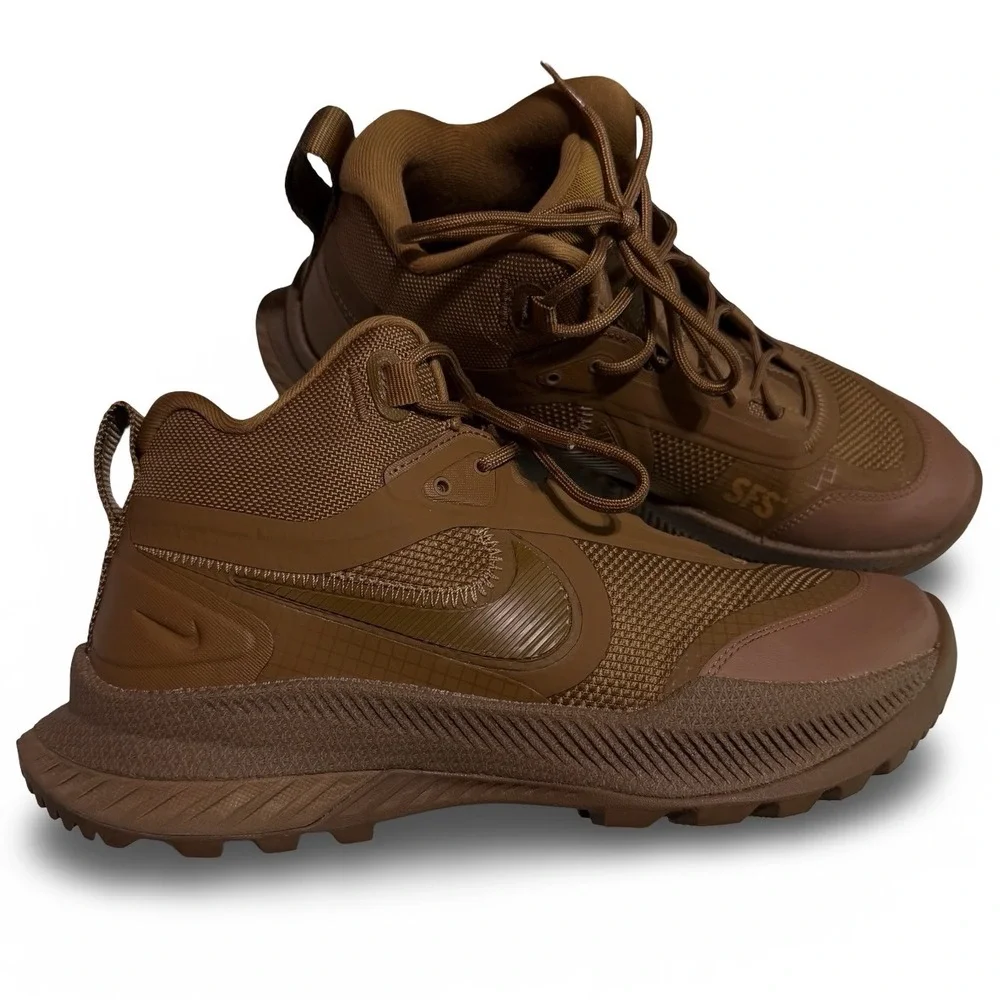 Nike React SFB Carbon Mens Tactical Hiking Boots Coyote Brown CK9951-900 Sz 8